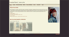 Desktop Screenshot of loretta-scott.com